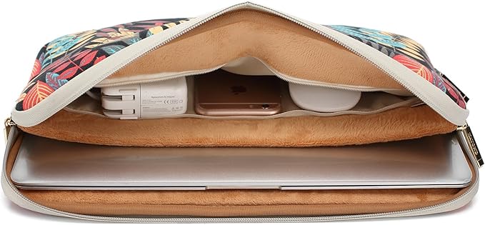 Funda para laptop 13-13.3 pulgadas resistente al agua, forest black miniatura 6