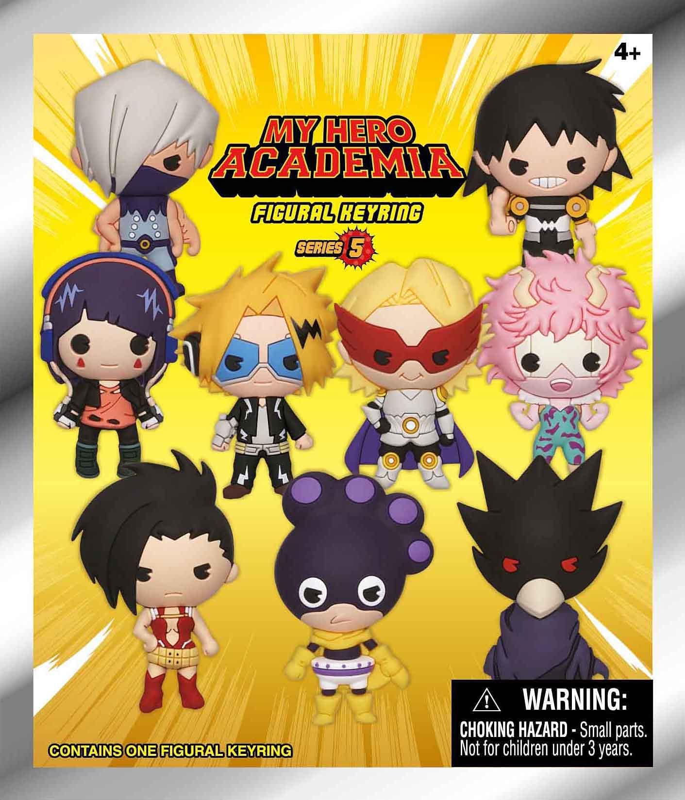 My Hero Academia Series 5-3D Foam Bag Clip in Blind Bag