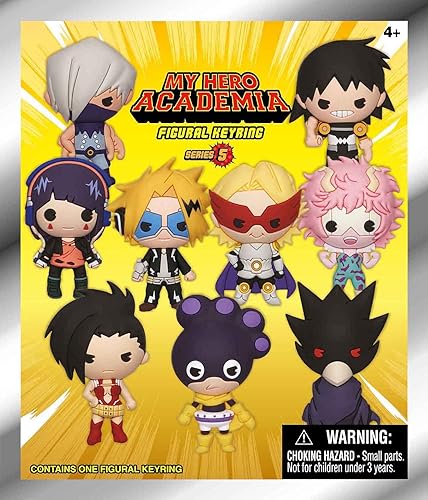 My Hero Academia Series 5-3D Foam Bag Clip in Blind