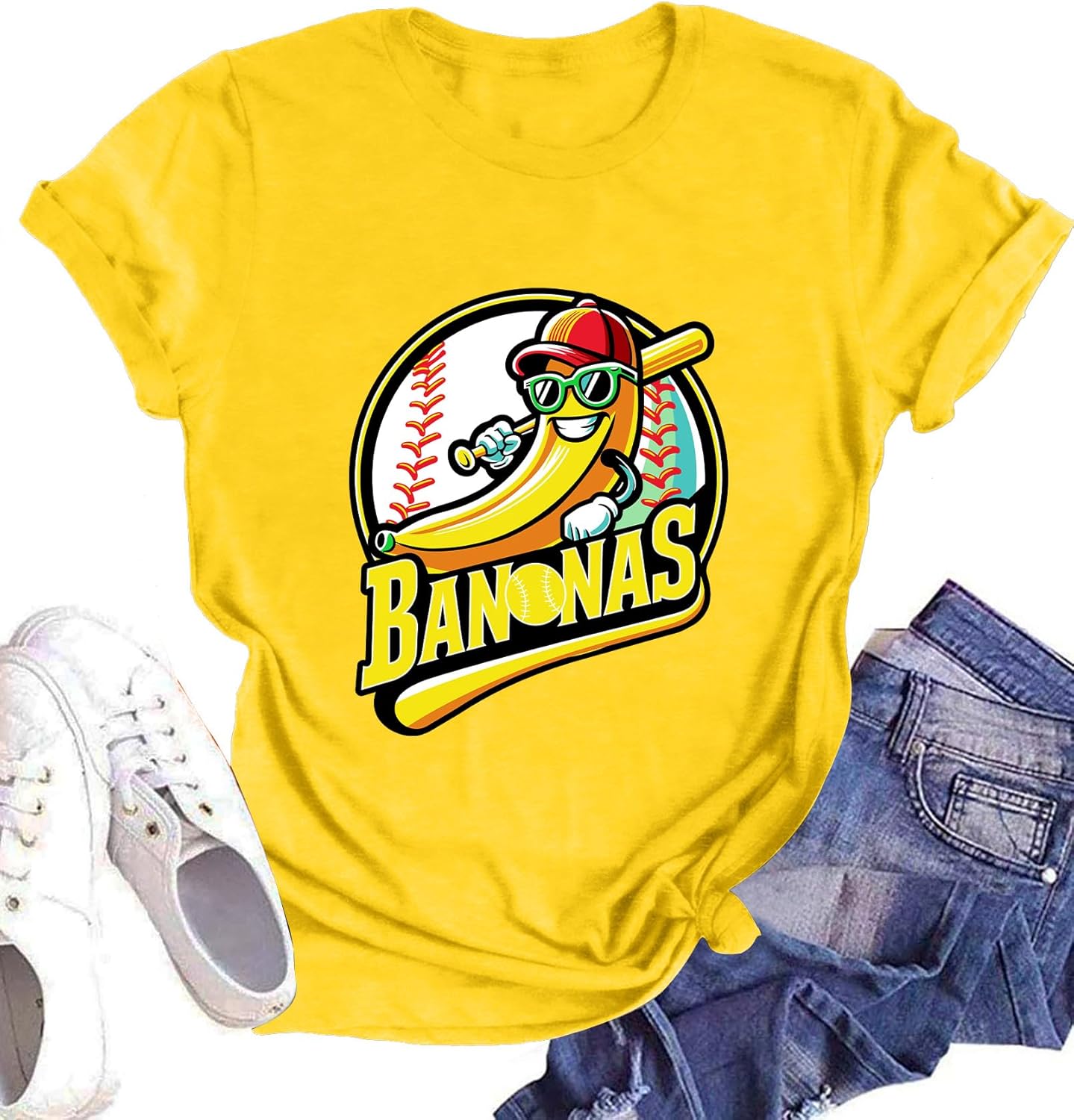 Baseball Shirt Women Baseball Mama T-Shirts Funny Baseball Fan Short Sleeve Tee Top - Image 6