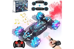 Axirata Remote Control Car Stunt Car with Spray & Lights & Music Galaxy Zega