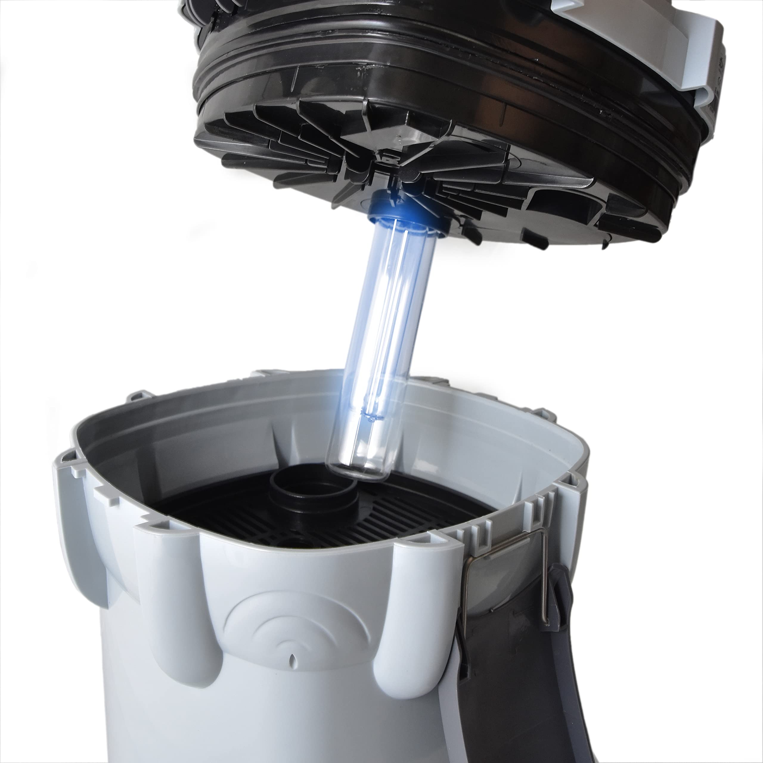 Esterno SunSun Acquario Pesci HW-402B 3 stadi 1000L/h UVC 9W Materiale filtrante