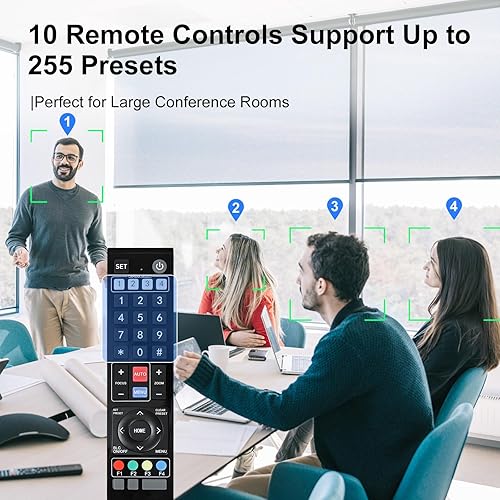 Miniatura 6 de Cámara PTZ 4K 60fps, zoom óptico 30X, HDMI USB SDI LAN POE, seguimiento automático AI, sensor CMOS de 1/2.8 pulgadas 8.42 MP, 255 presets, cámara de