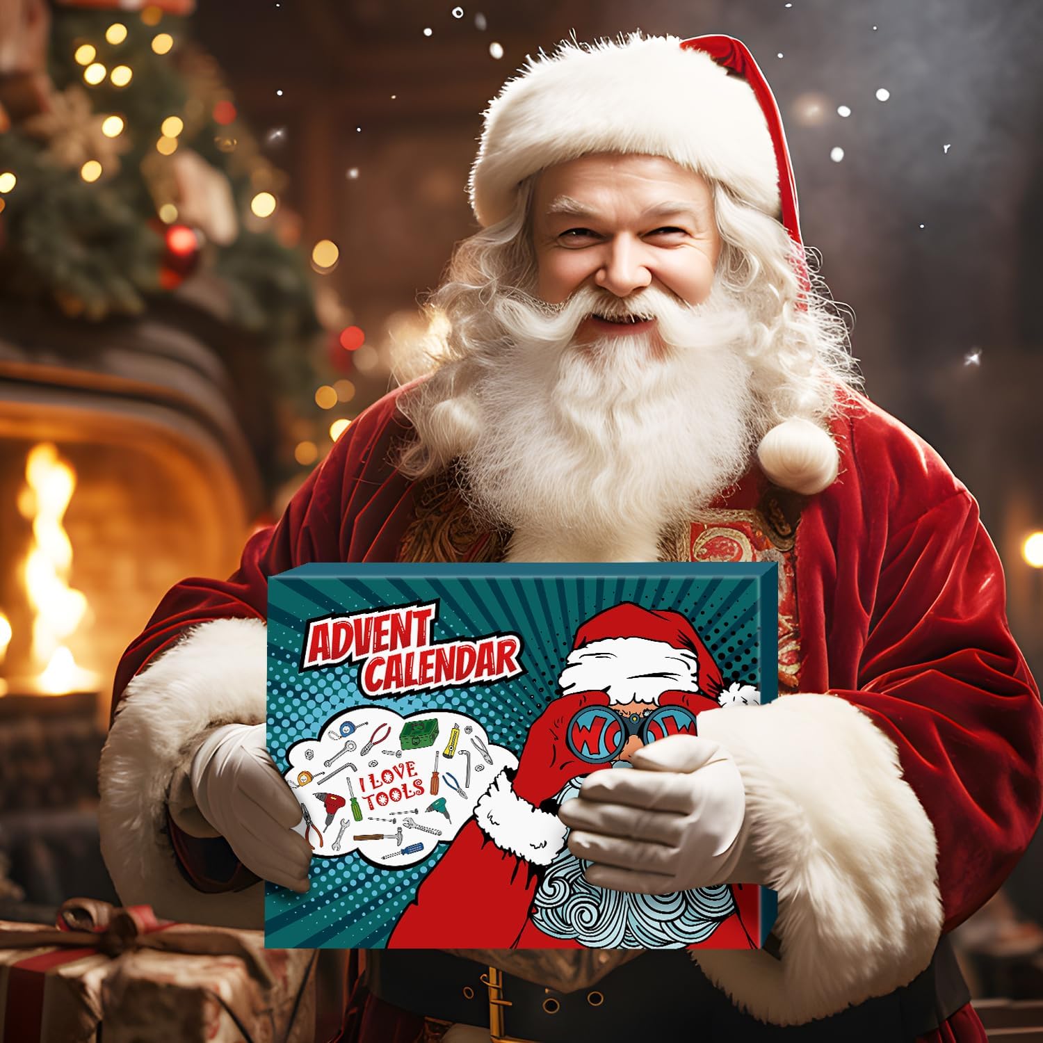 MOVINPE Hand Tool Advent Calendar for Men Teen Boy 2025 Christmas, 24 Days Household Hand Tool Kit Gifts Countdown to Christmas Gadget Tools for Son, Boyfriend, Husband, Dad - Image 6