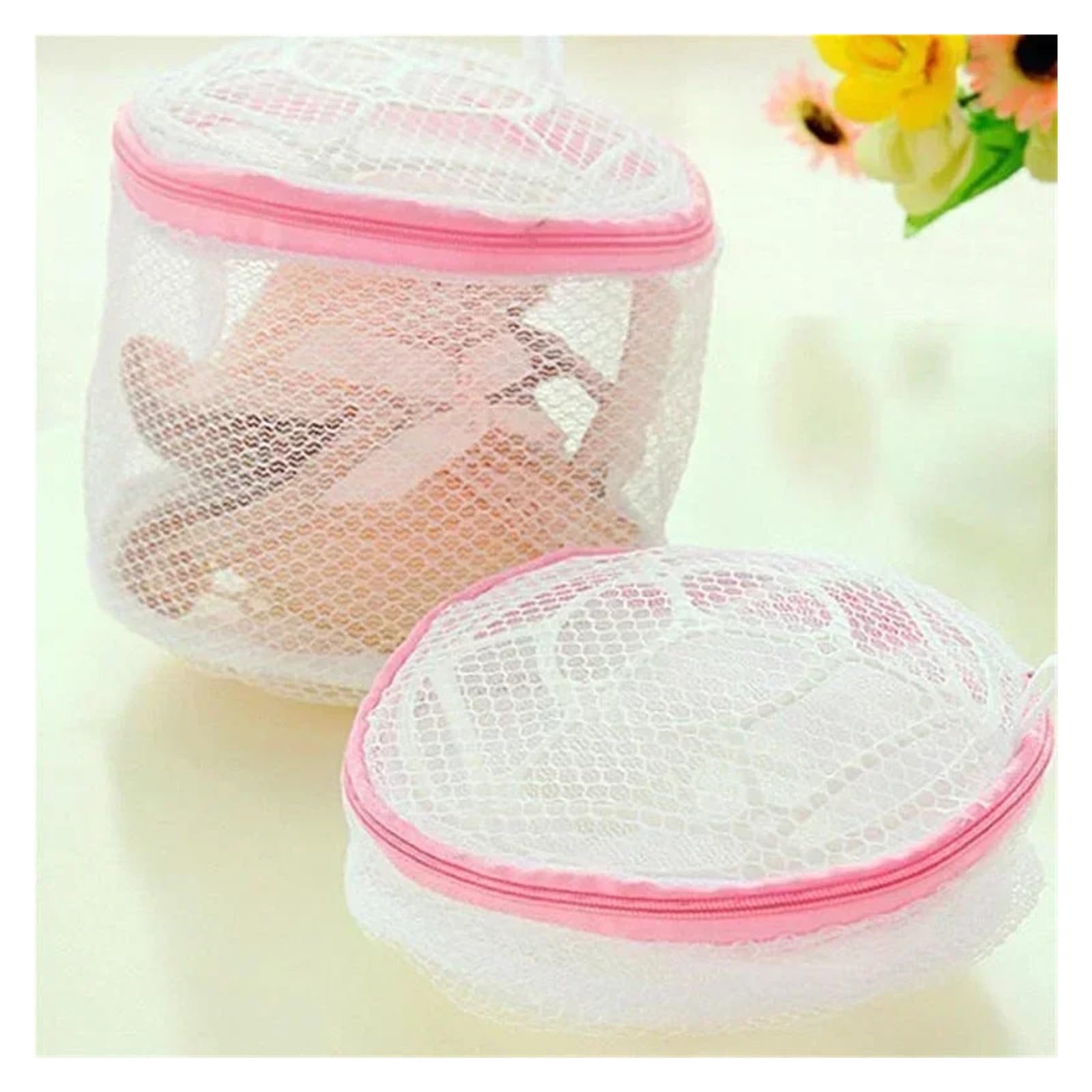 3 Stück Dessous-Waschnetz for Kleidung und Unterwäsche, Organizer-Tasche, kompatibel mit nützlicher Netz-BH-Waschtasche Reißverschluss