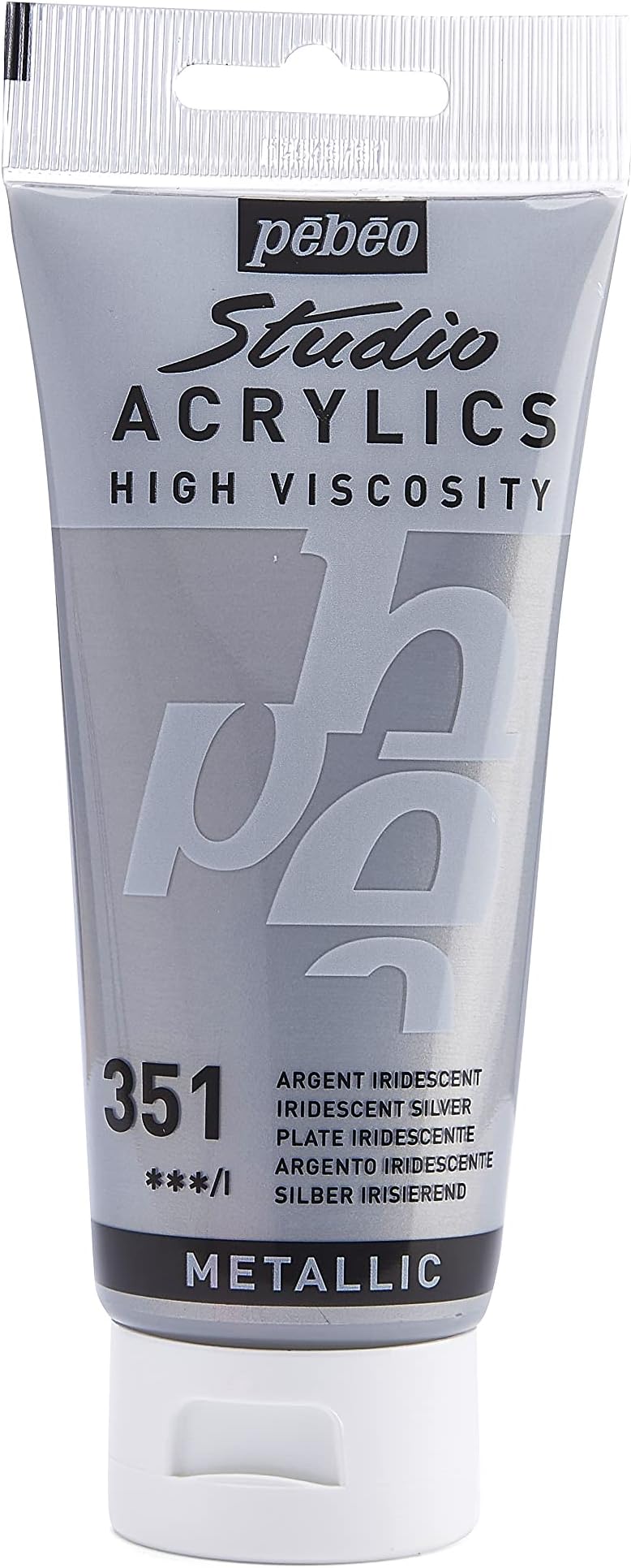 Acrylic Fine Studio Acrylics - Silver - Silver 100ml/3.38oz