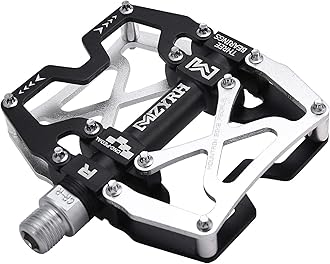 MZYRH Mountain Bike Pedals, Ultra Strong Colorful CNC Machined 9/16" Cycling Sealed 3 Bearing Pedals