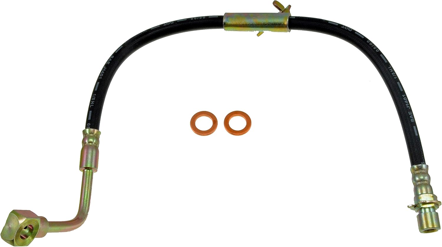 Dorman H38870 Front Passenger Side Brake Hydraulic Hose Compatible with Select Chevrolet / GMC / Oldsmobile Models