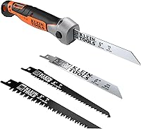 Vista 12 de Klein Tools 31737 Sierra Plegable de Punzón / Sierra de Mano para Paneles de Yeso con Bloqueo a 180 y 125 Grados y Orificio de Sujeción