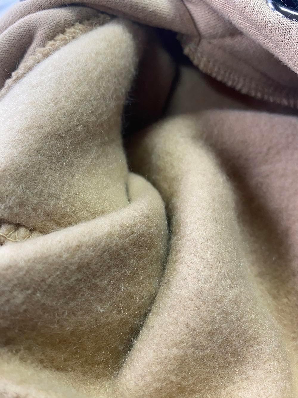 NUTEXROL Women's Thickening Long Fleece Sweatshirt String Hoodie Dress Pullover Plus Size - Image 3