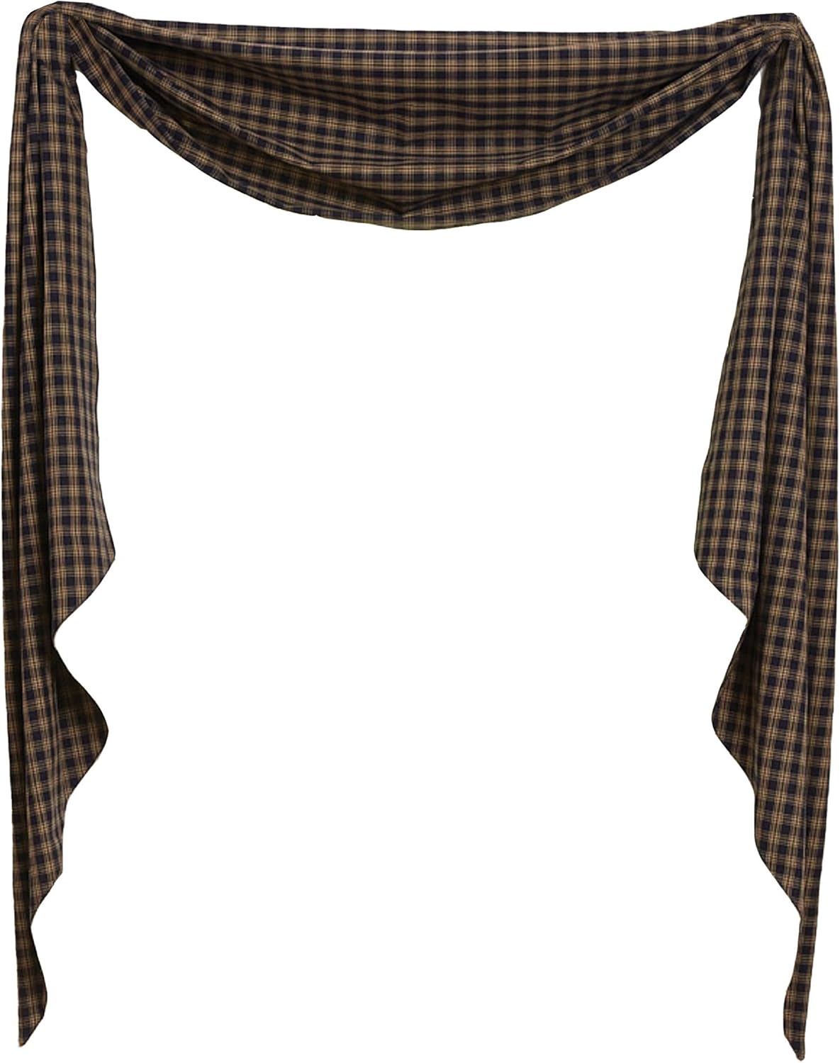 Park Designs Wood River Lined Fishtail Swag