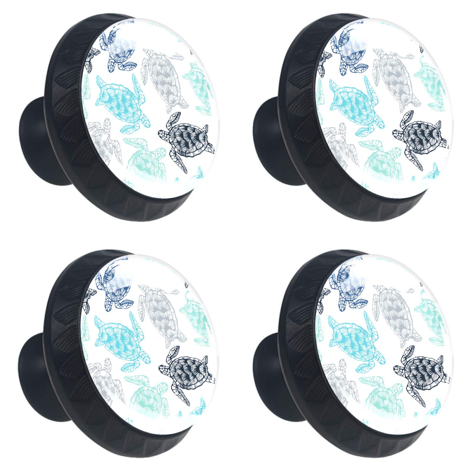 Bouton de meuble tortue en verre 30 mm pour sublimer la décoration de votre salon