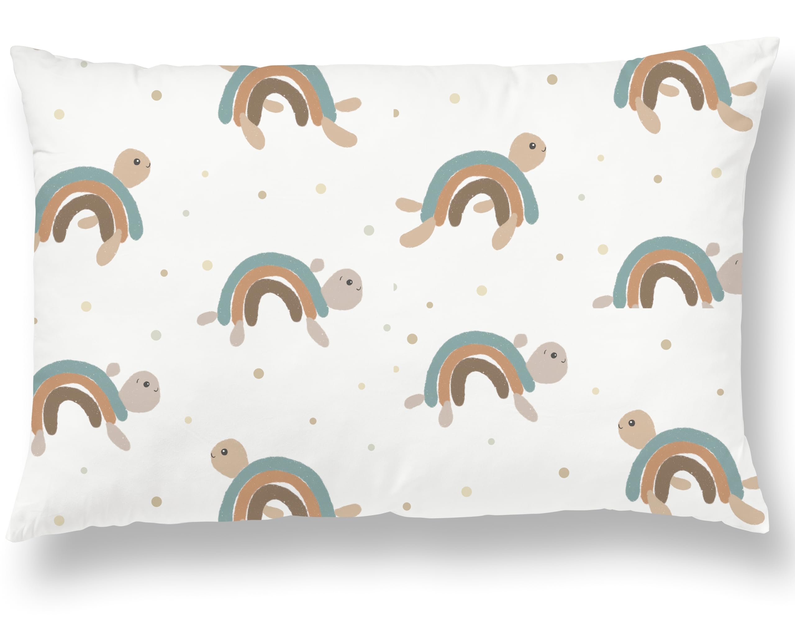 Oreiller Enfant avec Taie 40x60 Cm en Coton Oeko-​tex - Coussin Bebe pour Siestes Ecole Maternelle Et Voyages - Lavable en Machine - Oreiller Enfant 3 Ans Et Plus- Coussin Lecture Enfant Chambre Fille