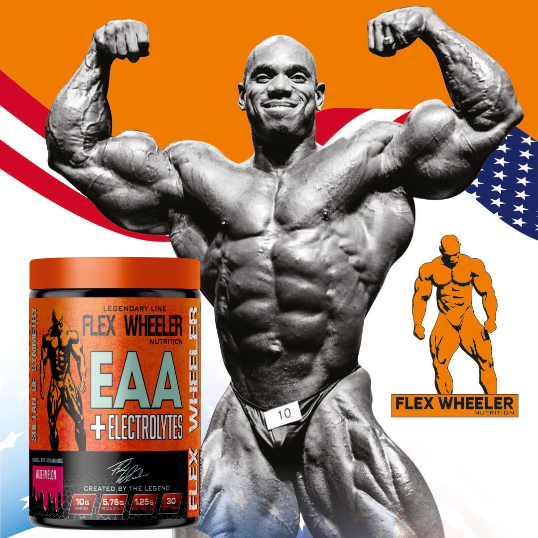 Flex Wheeler Nutrition EAA - 30 Servings | Essential Amino Acids Blend for Optimal Recovery and Performance | Lemon Lime Flavor — Amazon image 5