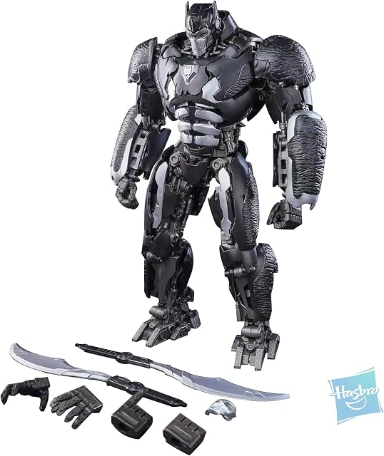 YOLOPARK Transformers Jouets Rise of The Beast Figurines d'Action, Jouets Transformers Hautement Articulés pour Enfants de 8 ans et plus, Pas de Transformation (Optimus Primal)