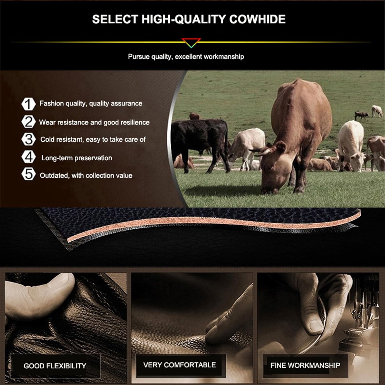 Wallet Case for Xiaomi 15 Ultra, Premium Genuine Leather Flip Case with Card Holder Kickstand Magnetic Closure Folio Book Phone Cover for Xiaomi 15 Ultra,Blue