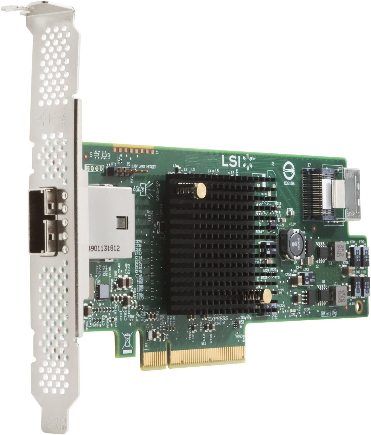 HP Carte Raid LSI 9217-4i4e 8 Ports SAS 6 GB/s : Amazon.fr: Informatique