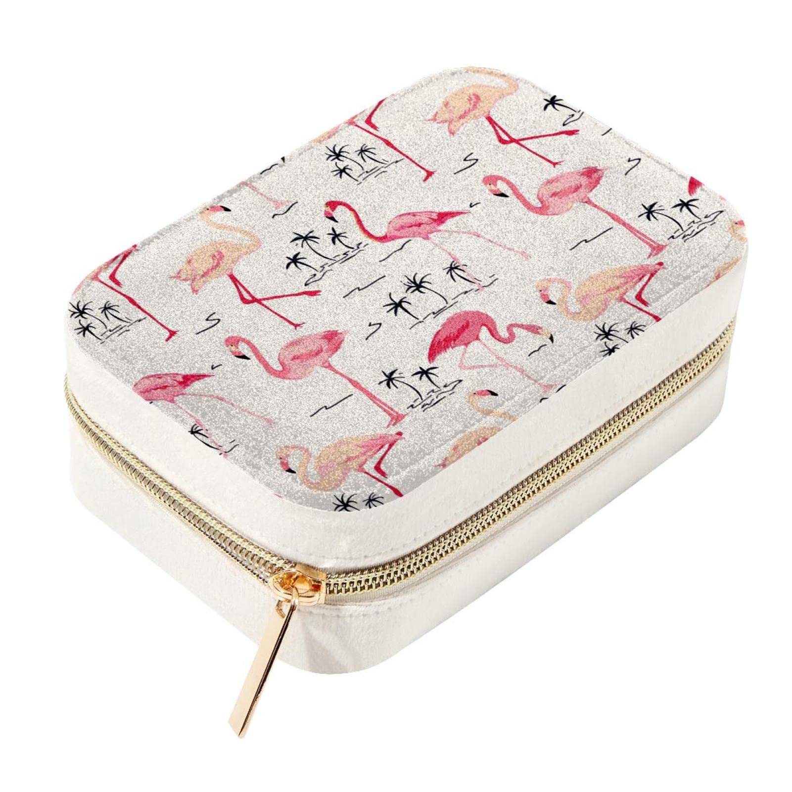 Boîte à bijoux de voyage en velours anti-rayures pour ranger sans emmêler