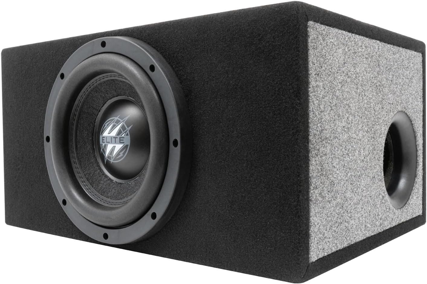 HIFONICS HEW10D4-500P 10-Inch Elite Series Powered Subwoofer System Amp Bulit Class D Amplifier 500 Watts Peak Dual 4-Ohm Voice Coils