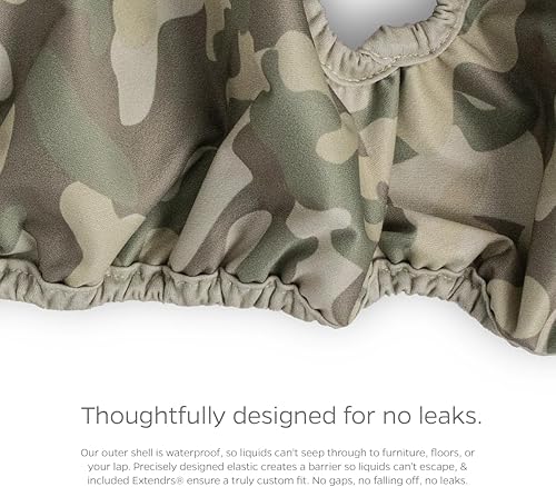 Miniatura 8 de Pet Parents - Pañales y extensores lavables de calidad prémium para perros, paquete de 3 pañales para perros machos y hembras, color camuflaje,