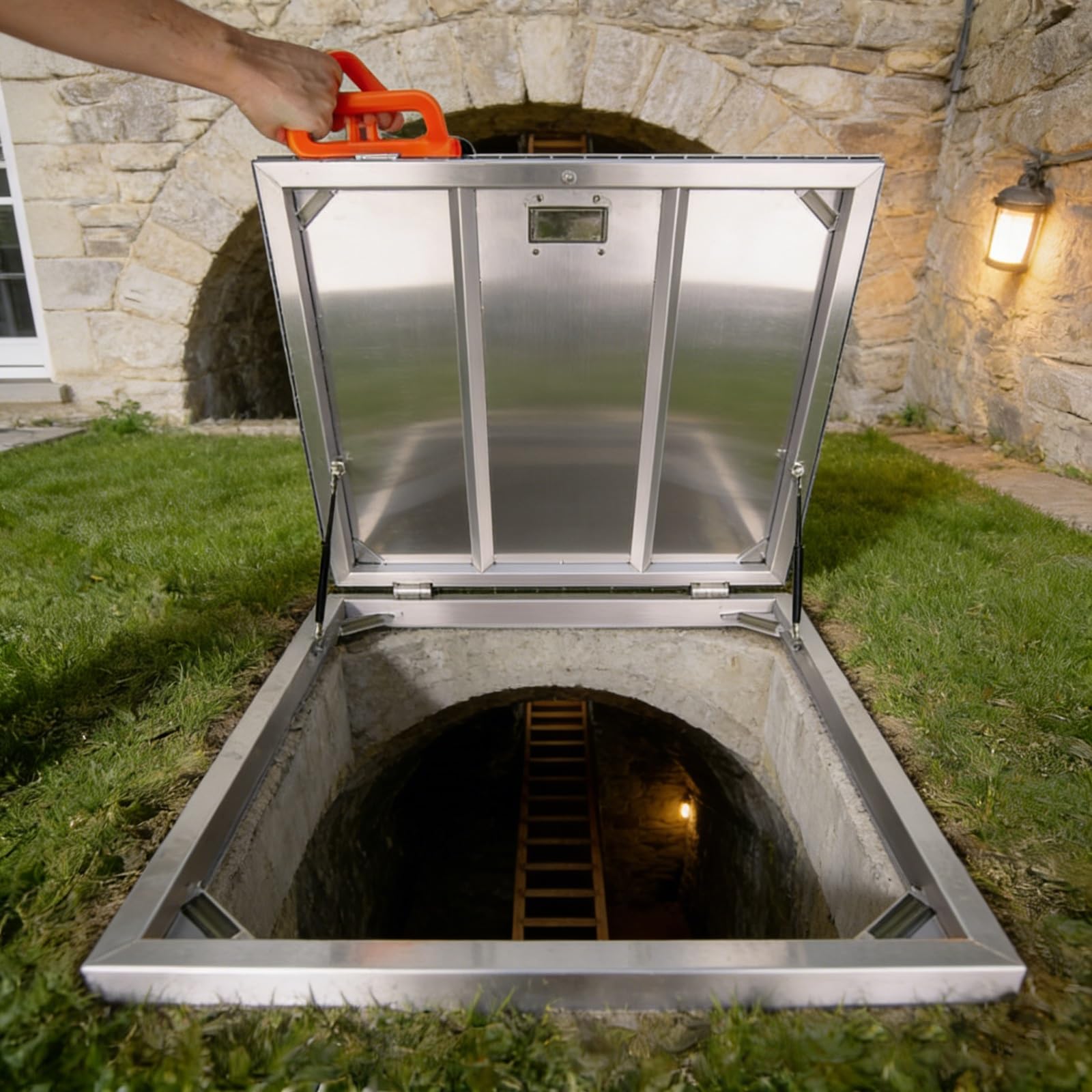 Puerta de acceso empotrada de 60x36 a 34x20 pulgadas para inspección