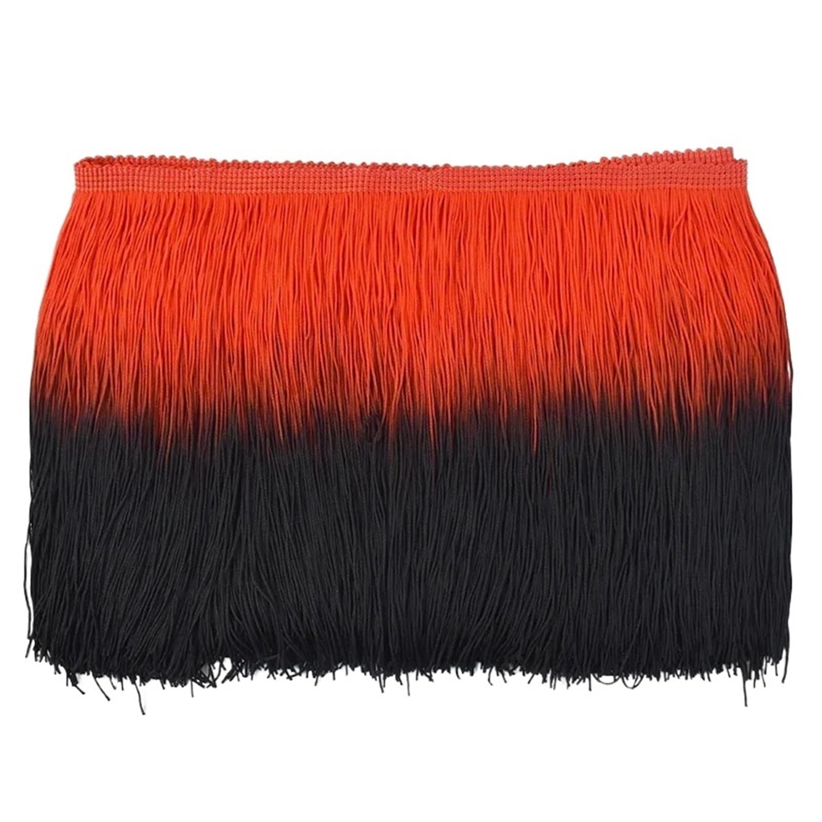 Tassel Fringe Trim 1/2/3/5M 20cm Fringe Tassels Trim Decorative Trimmings Sewing Fringes For Clothes Curtain Ribbons Tapes Lace Accessories(Color 20,20cm-3.0Meters)
