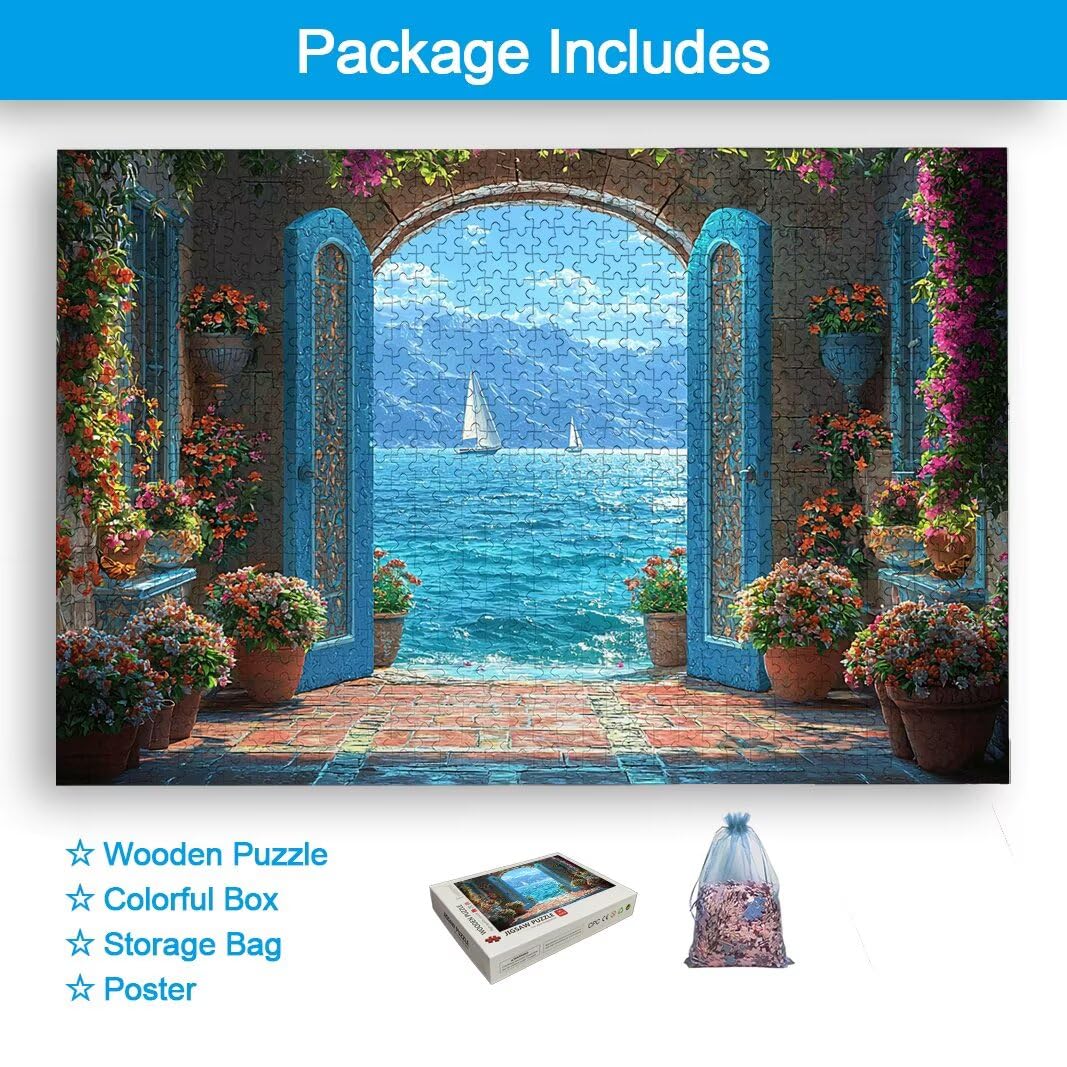 Puzzle Italia, Puzzle 1000 Pezzi per Adulti, Regalo Donna/Uomo -2397
