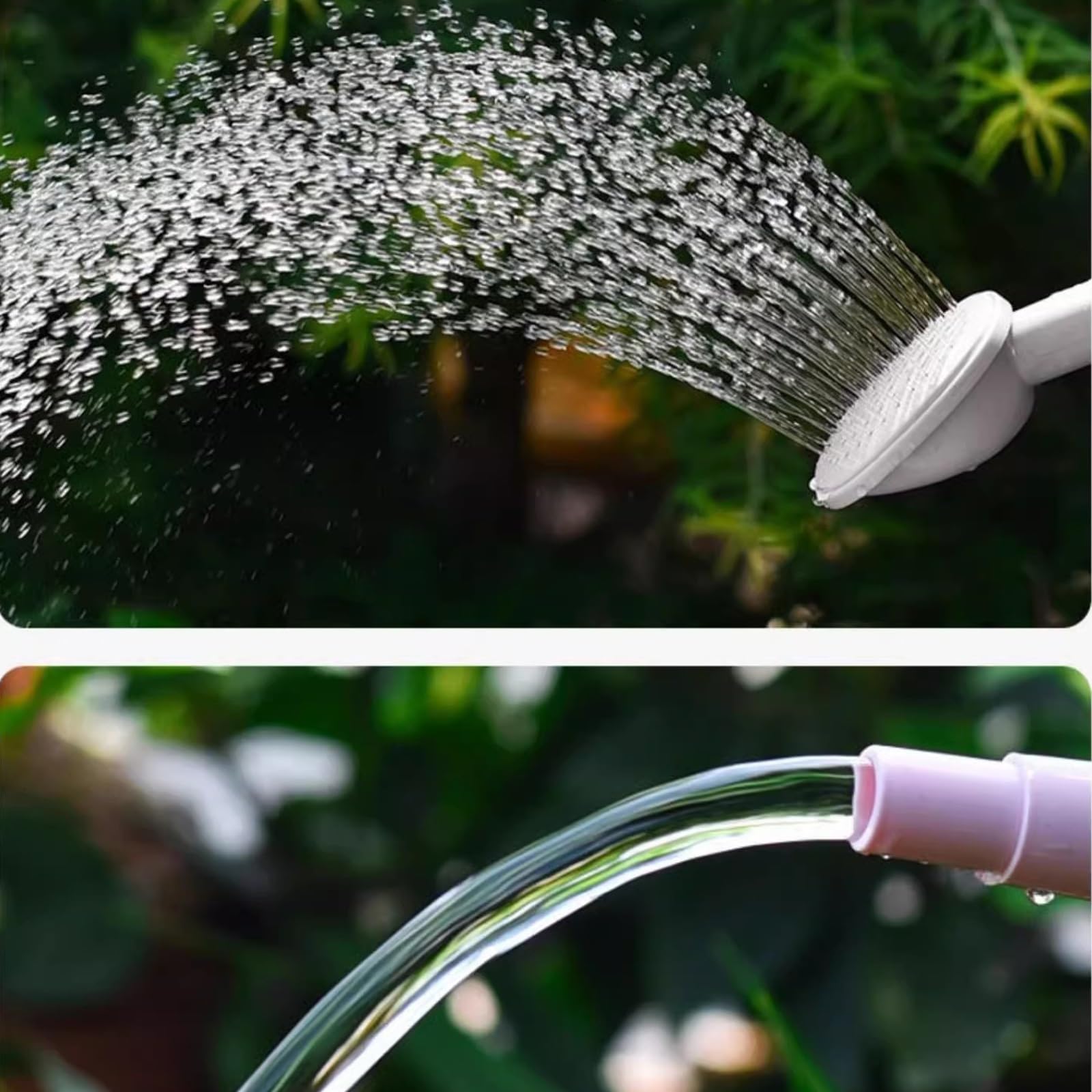 Annaffiatoio Annaffiatoio da 2 litri, soffione doccia staccabile con beccuccio lungo vaso for acqua, vaso for acqua in plastica for irrigazione da giardino con manico, for piante da interno ed esterno