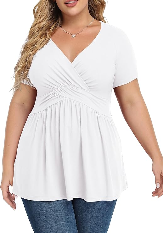 ASOS Curve Wrap Front Blouse