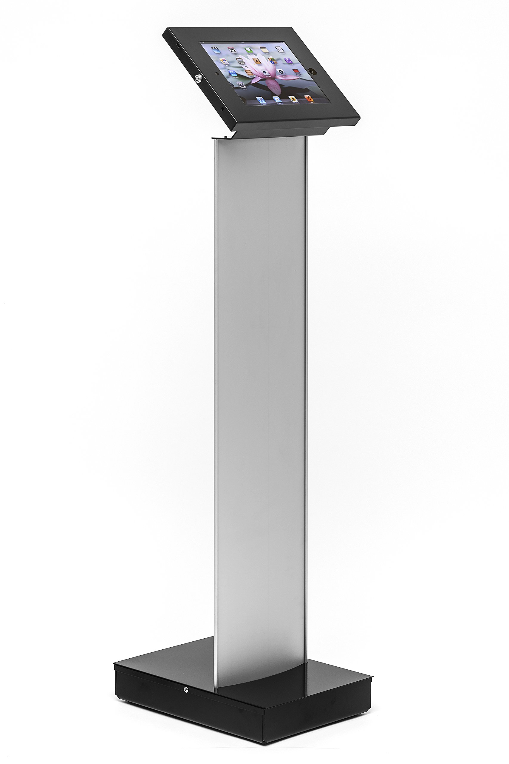 SecurityXtra Brandit Floor Stand for iPad 2 3 4 Air Air 2 iPad Pro 9 7 - Black