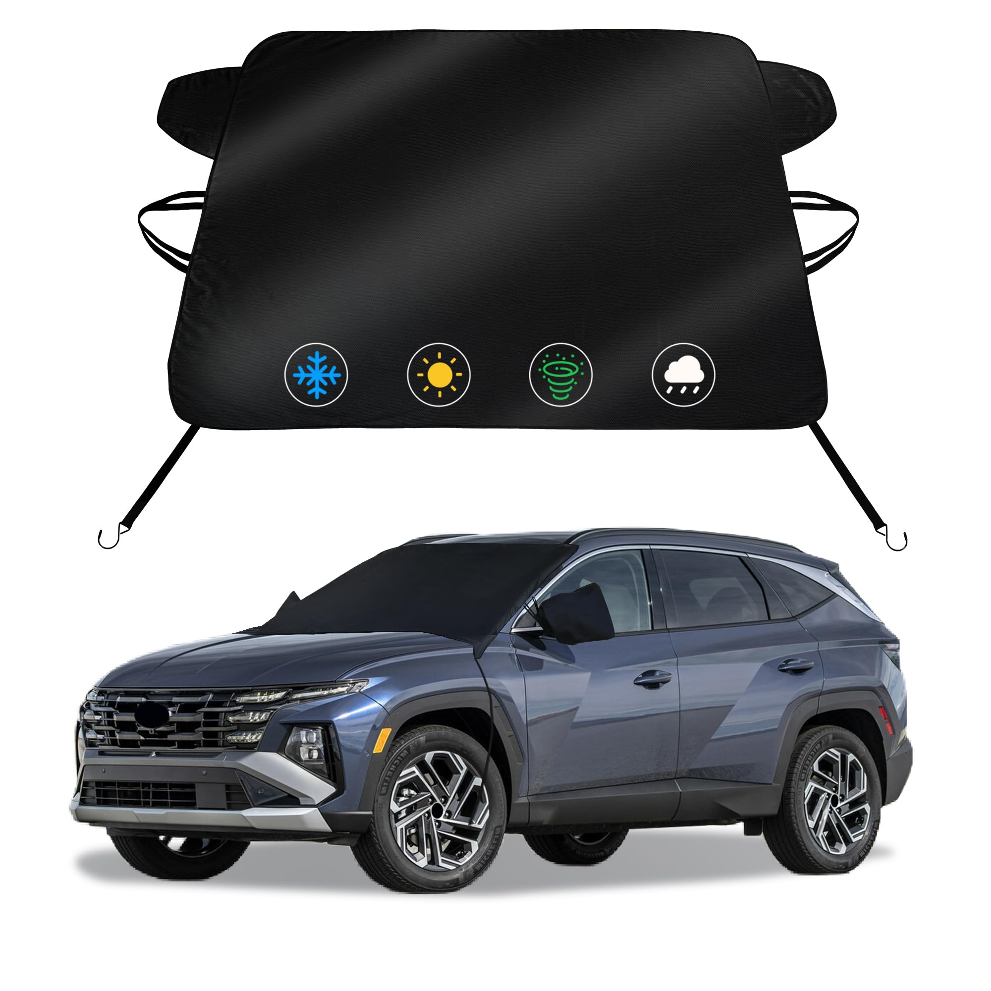 Windshield Cover for Ice &amp; Snow for Hyundai Tucson 2022-2025 2026
