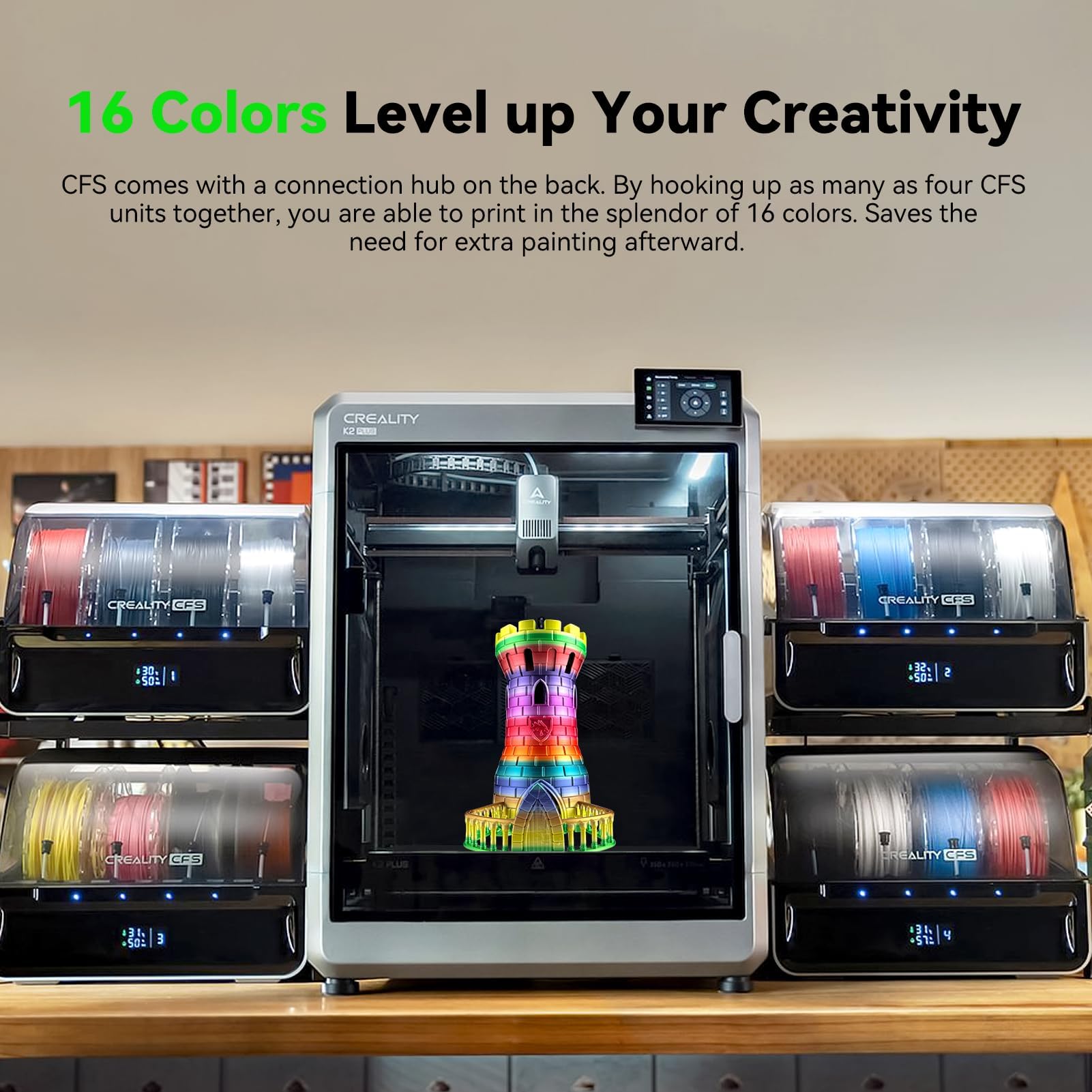 Amazon.com: Creality Official CFS Multicolor 3D Printer