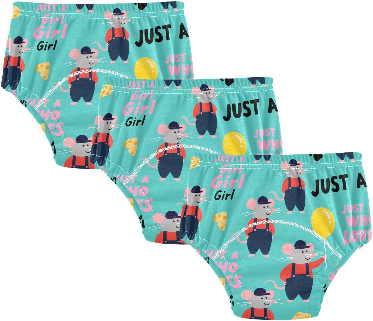 Little Boys Potty Training Underwear Set Soft Cotton Cute Mr Rats Overnight Potty Training Underwear Pants Pants