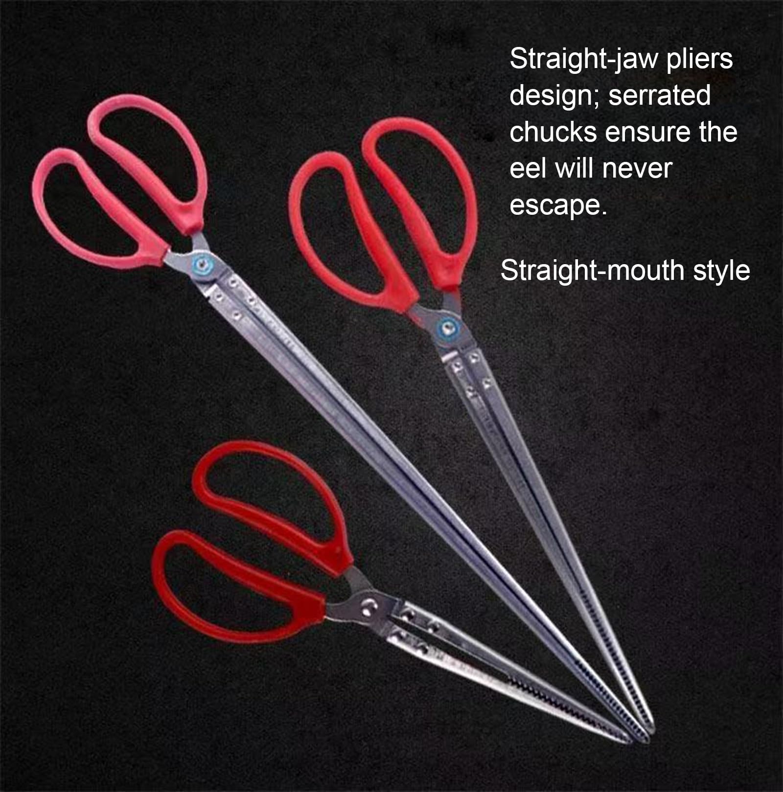 Pinza para Cangrejo de Acero Inoxidable, Pinza Antideslizante para Cangrejo de mar, Pinza para Anguila, Clip para Basura, Herramienta de Captura de Pesca multifunción, 1 Unidad,62cm