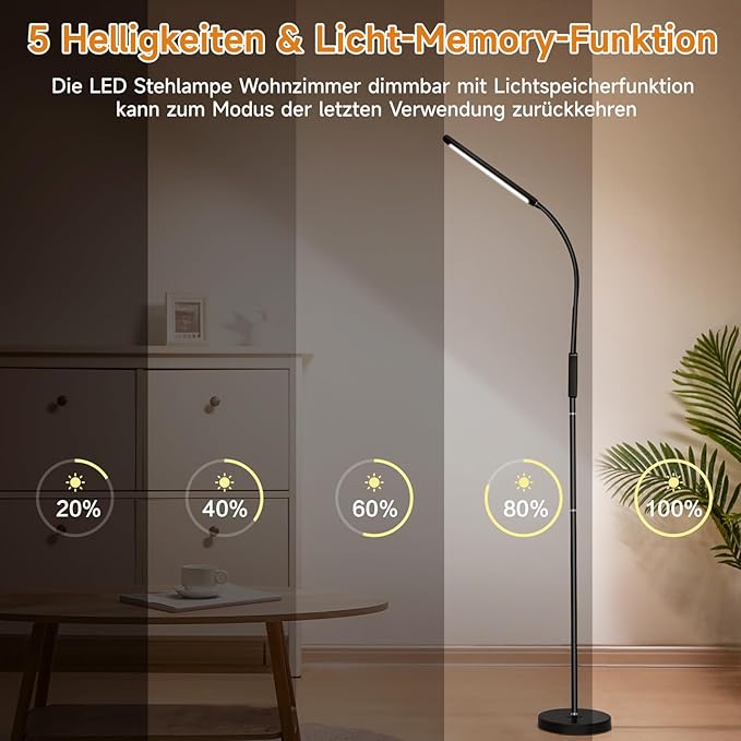 One Fire One Fire floor lamp dimmable photo 3