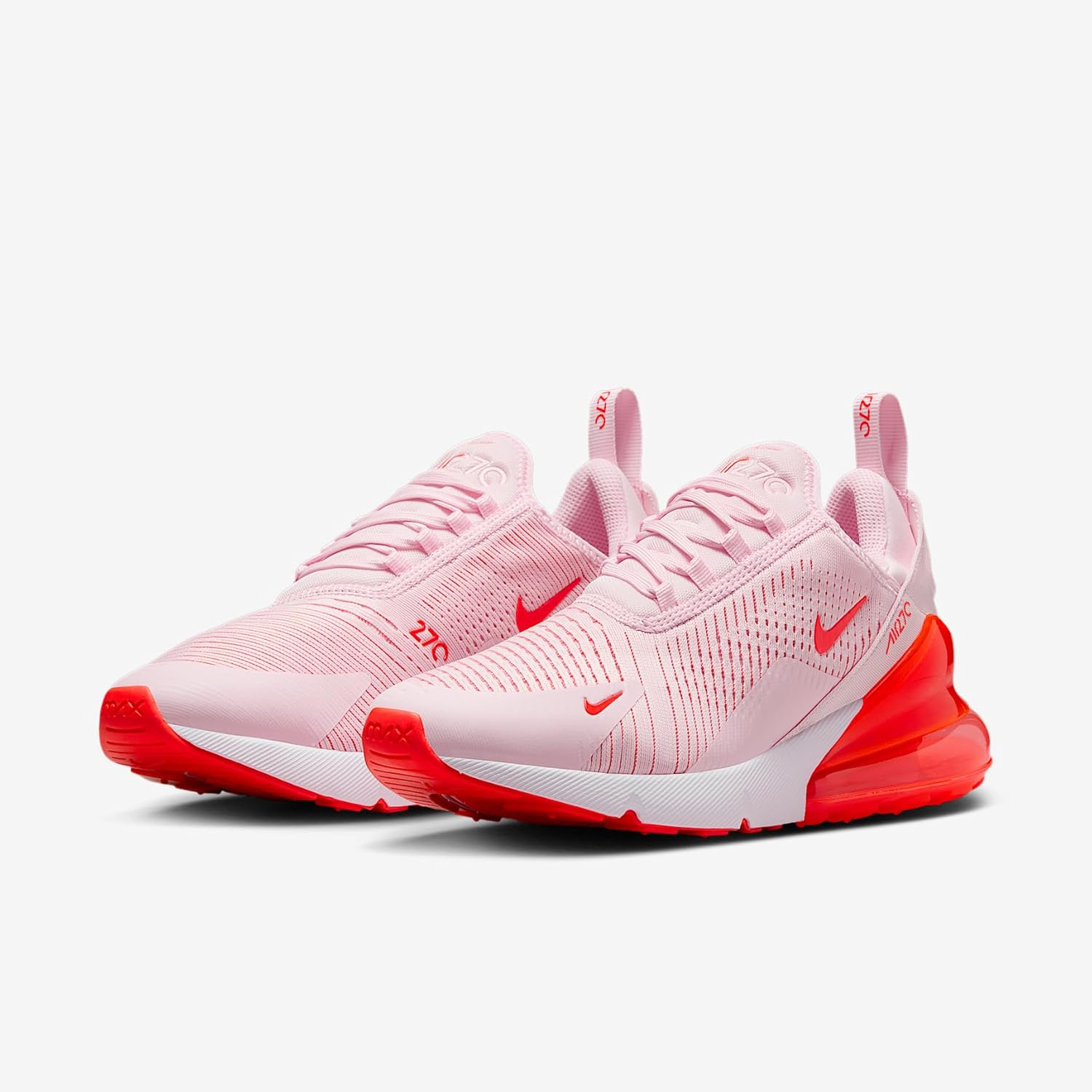 Nike Air Max 270 Women's Shoes (Pink Foam/White/Bright Crimson)