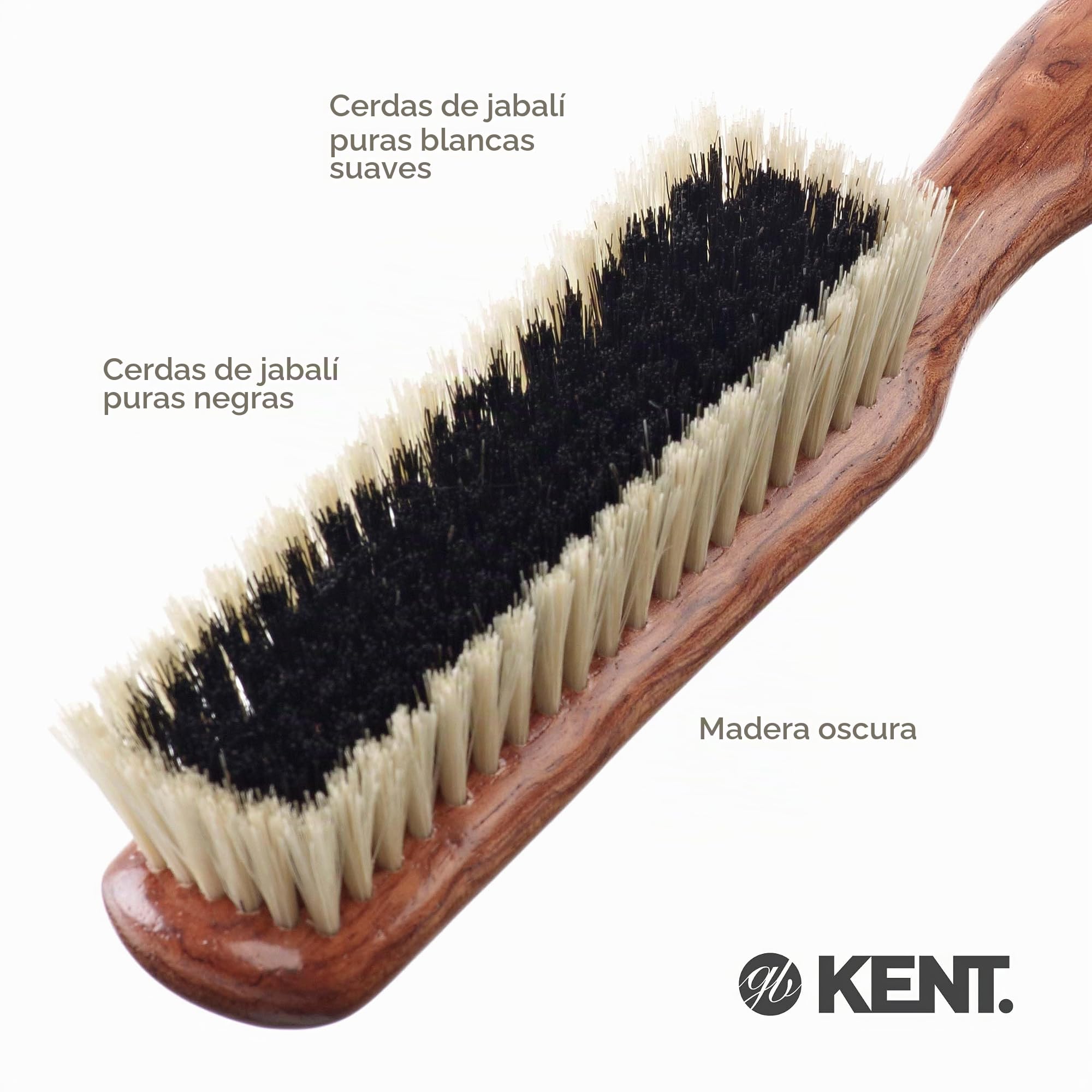 Kent Brushes Cepillo Ropa, Marrón - 70 gr.