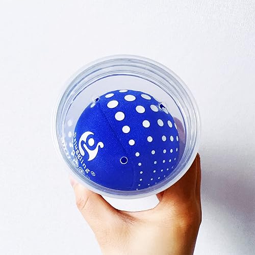 Miniatura 4 de DSJUGGLING Pelota de salto de agua de 2.36 pulgadas, pelota de playa de verano para rebotar en el agua, paquete de 3 bolas de agarre para playa,