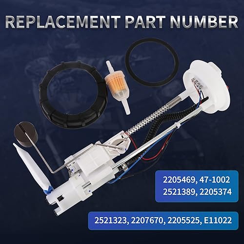 Miniatura 5 de Repuesto de bomba de combustible Polaris 47-1002 2205469 para Polaris Sportsman 570 550 2014-2016 | Sportsman 850 1000 2015-2019 | Ranger Crew