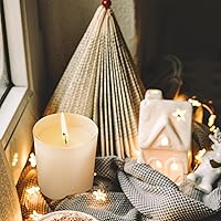 Vista 6 de Frascos de vela gruesos de 10 onzas para hacer velas 15 piezas, frascos vacíos con tapas de madera para hacer velas, contenedor de muestra, blanco