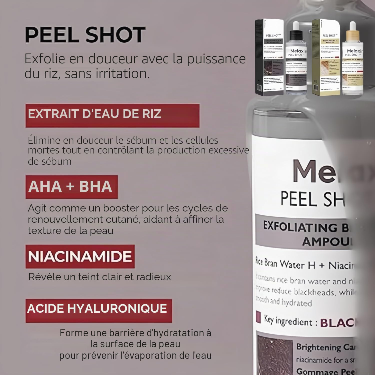 Sérum Peel Shot Drmelaxin (Blanc)