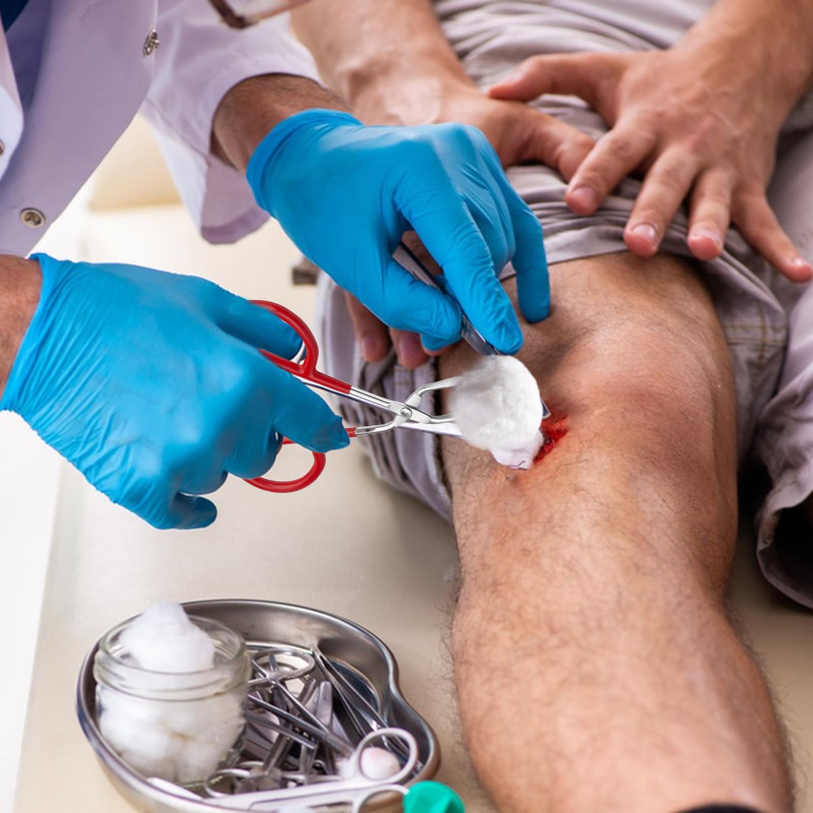 Cable Tie Opener Tool, Professional Pocket Wire Pliers, Pointed Zip Tie Cutter Tool, Zip Tie Opener Tool, Hemostatic Forceps with Storage Box for Wiring Equipment Maintenance