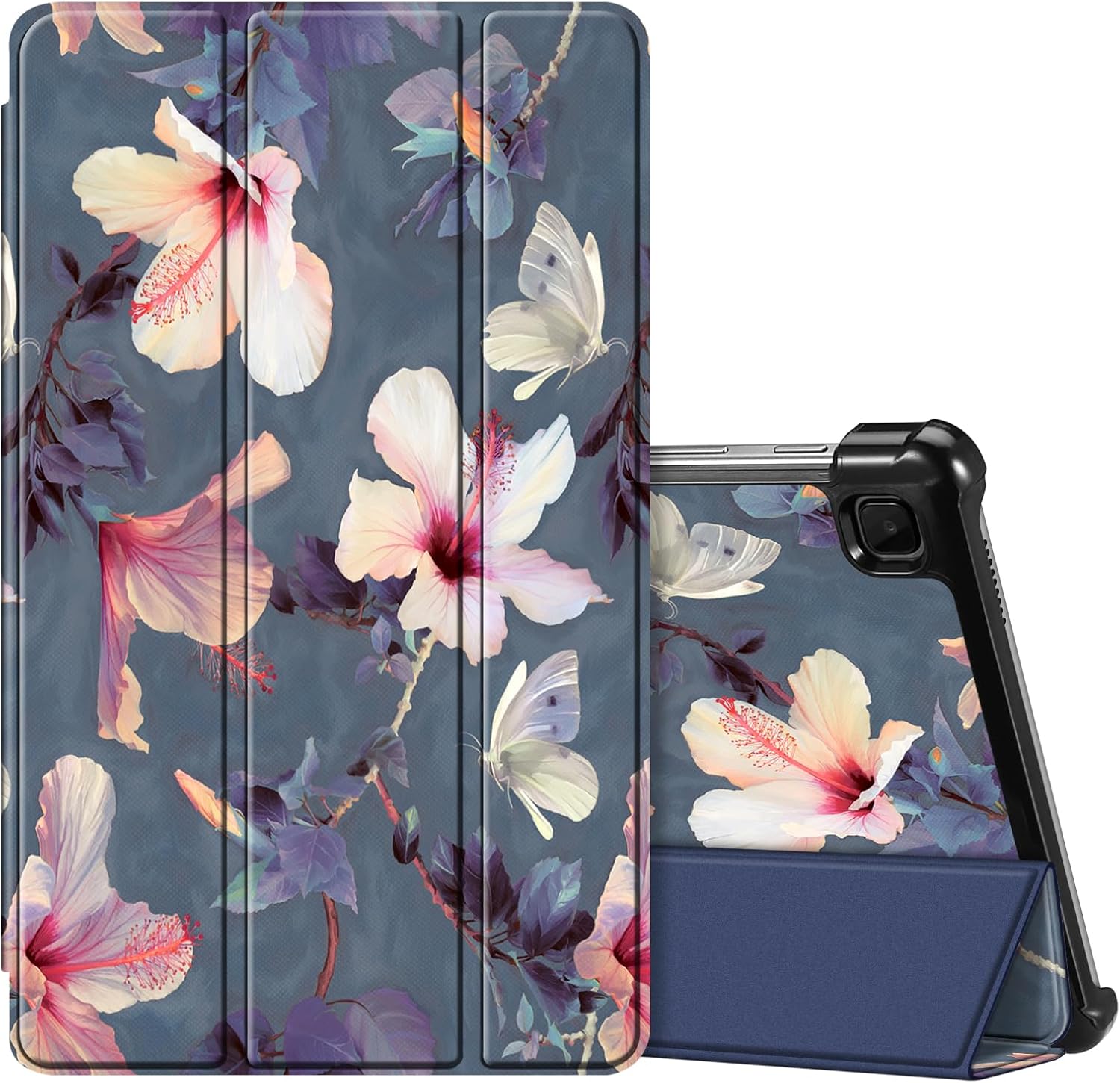 Fintie Slim Case for Samsung Galaxy Tab A7 Lite 8.7 Inch 2021 Model SM-T220T225T227, Ultra Thin Lightweight Hard Back Shell Tri-Fold Stand Cover,