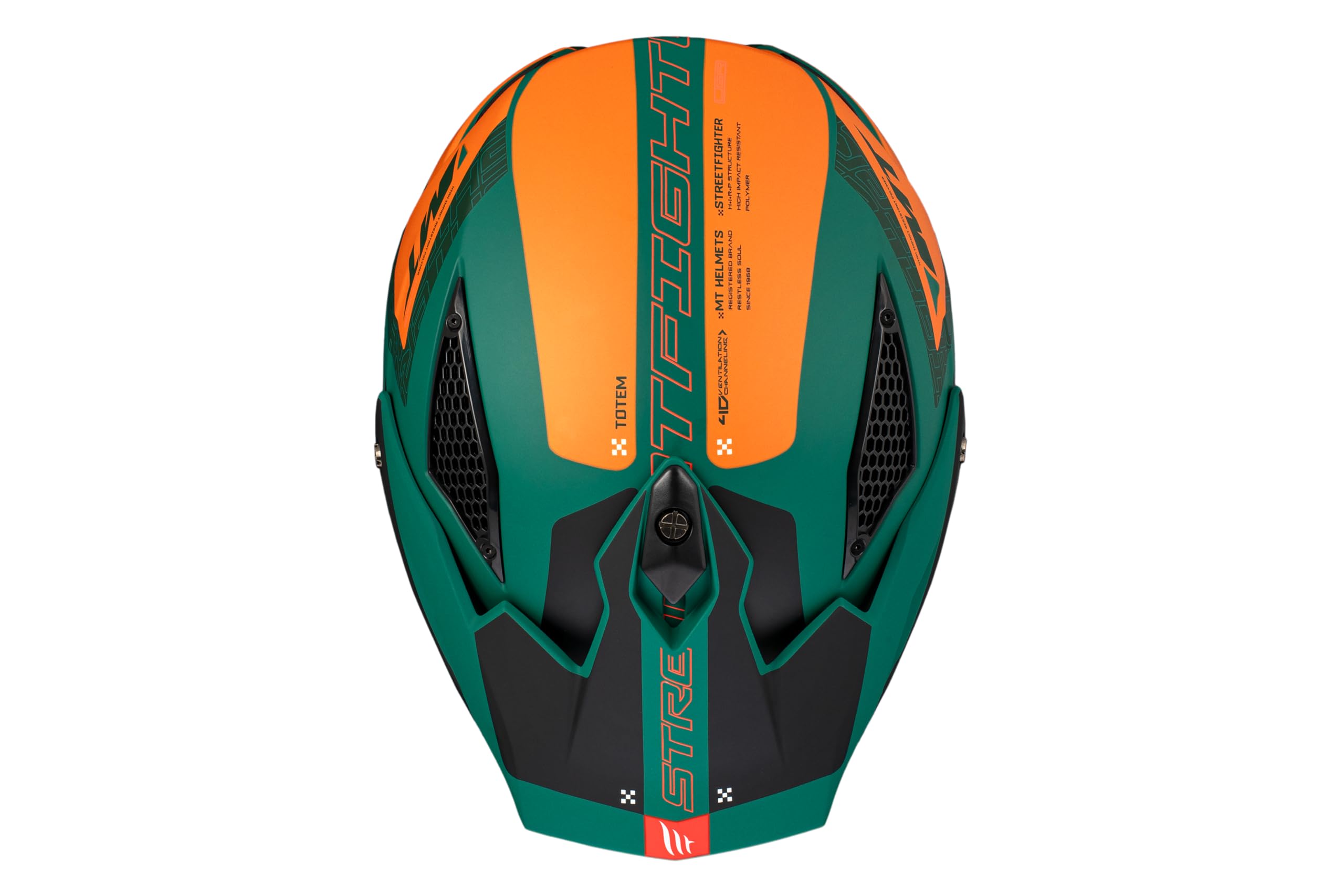 MT Helmets Streetfighter SV S – Casco Moto Integral Abierto con Visor Solar Retráctil, Estilo Streetfighter, Interior Lavable y Calota HIRP | Homologado ECE 22.06 & Dot