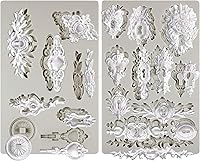 Vista 2 de Moldes de silicona de inspiración vintage para llaves y ojo de cerradura de 2