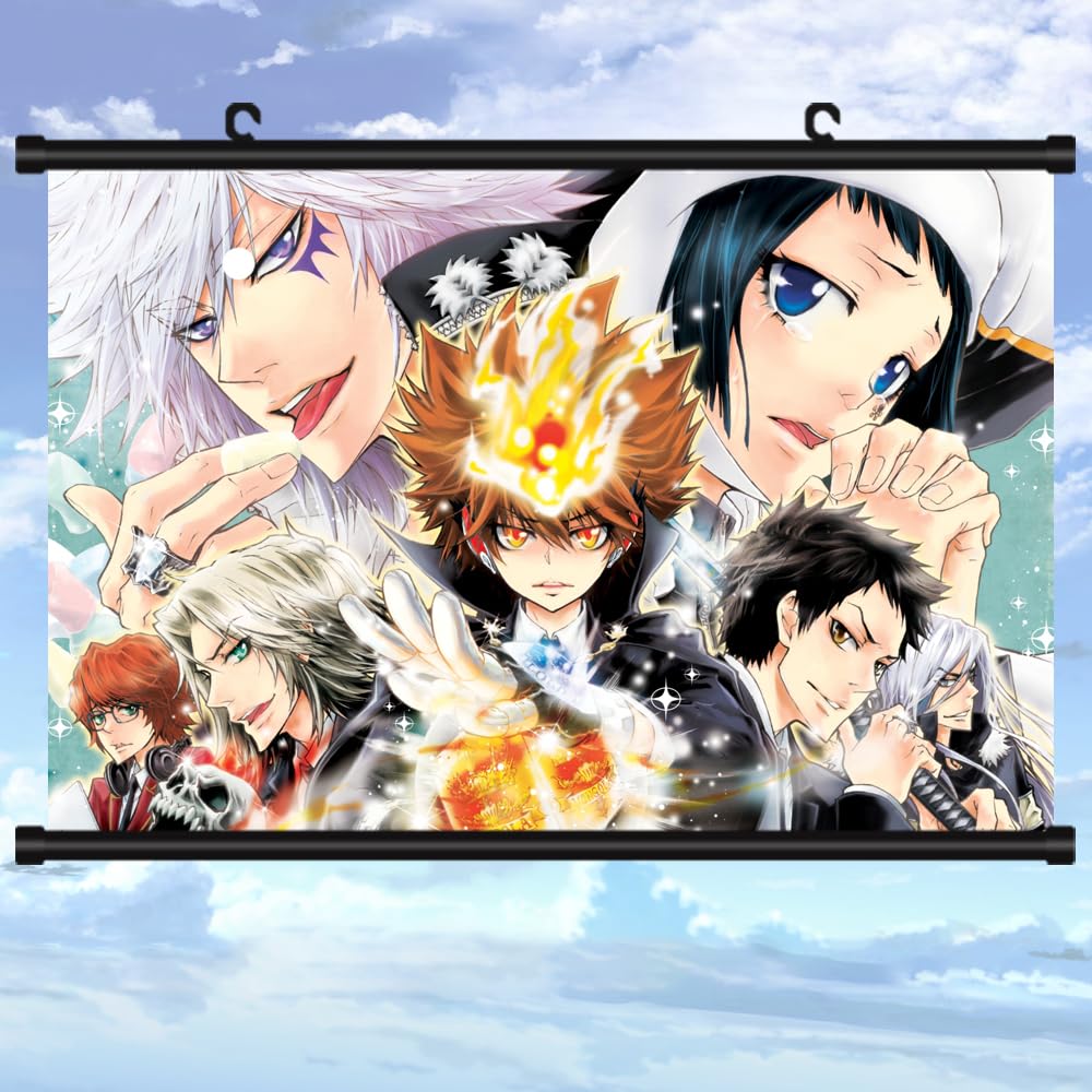 希少 リボーン同窓会 A4ポスター 沢田綱吉 獄寺隼人 山本武 雲雀恭弥