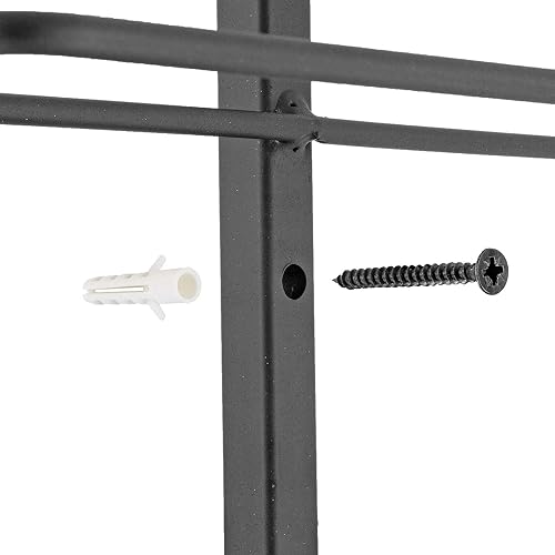 Miniatura 4 de Ahorro simple montado en la pared del espacio del almacenamiento de la exhibición del estante del vino de la botella