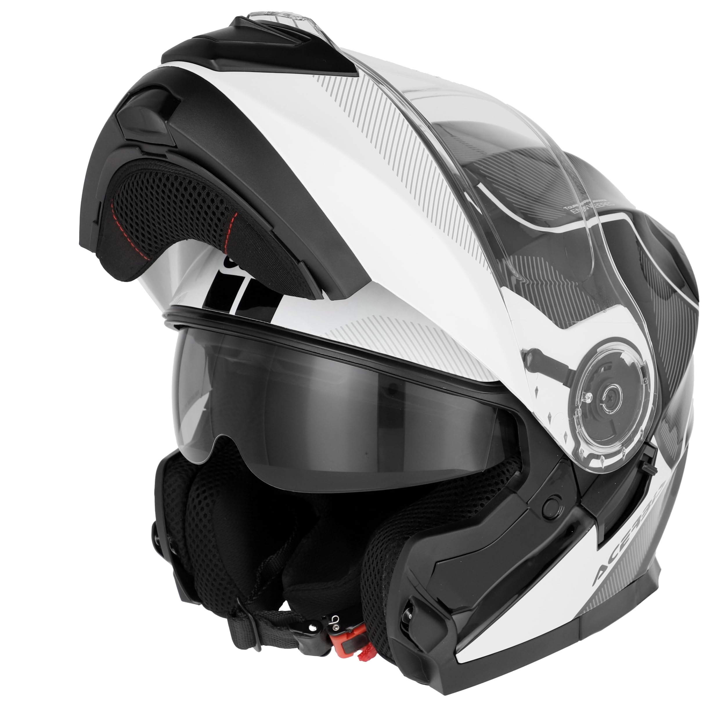 Acerbis CASCO SEREL 2206 NERO/BIANCO XS
