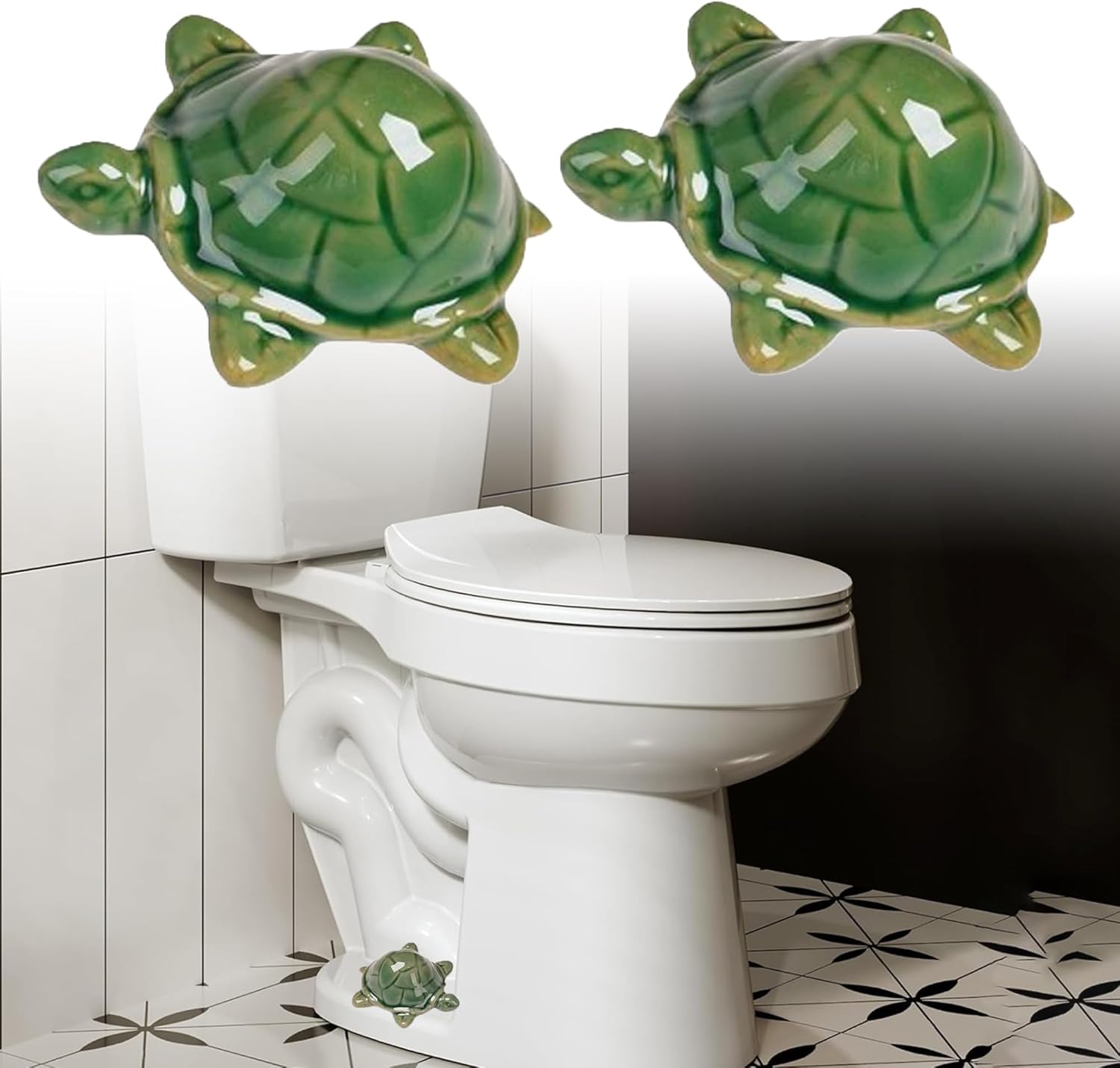 TKXOX Toilet Bolt Caps Decorative lovely dolphin, Turtles, duck, rabbit