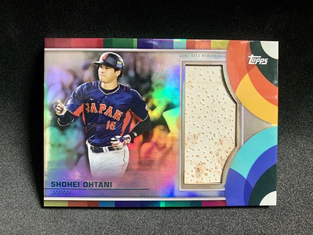 Amazon.co.jp: 大谷翔平 2023 topps wbc 実使用ベースパッチカード 
